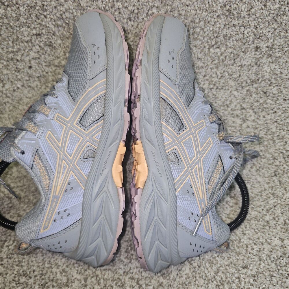 Asics Gel Venture 9 Running Shoes Womens Size 8B‎ Gray Sneakers 1012B313 - Picture 10 of 14